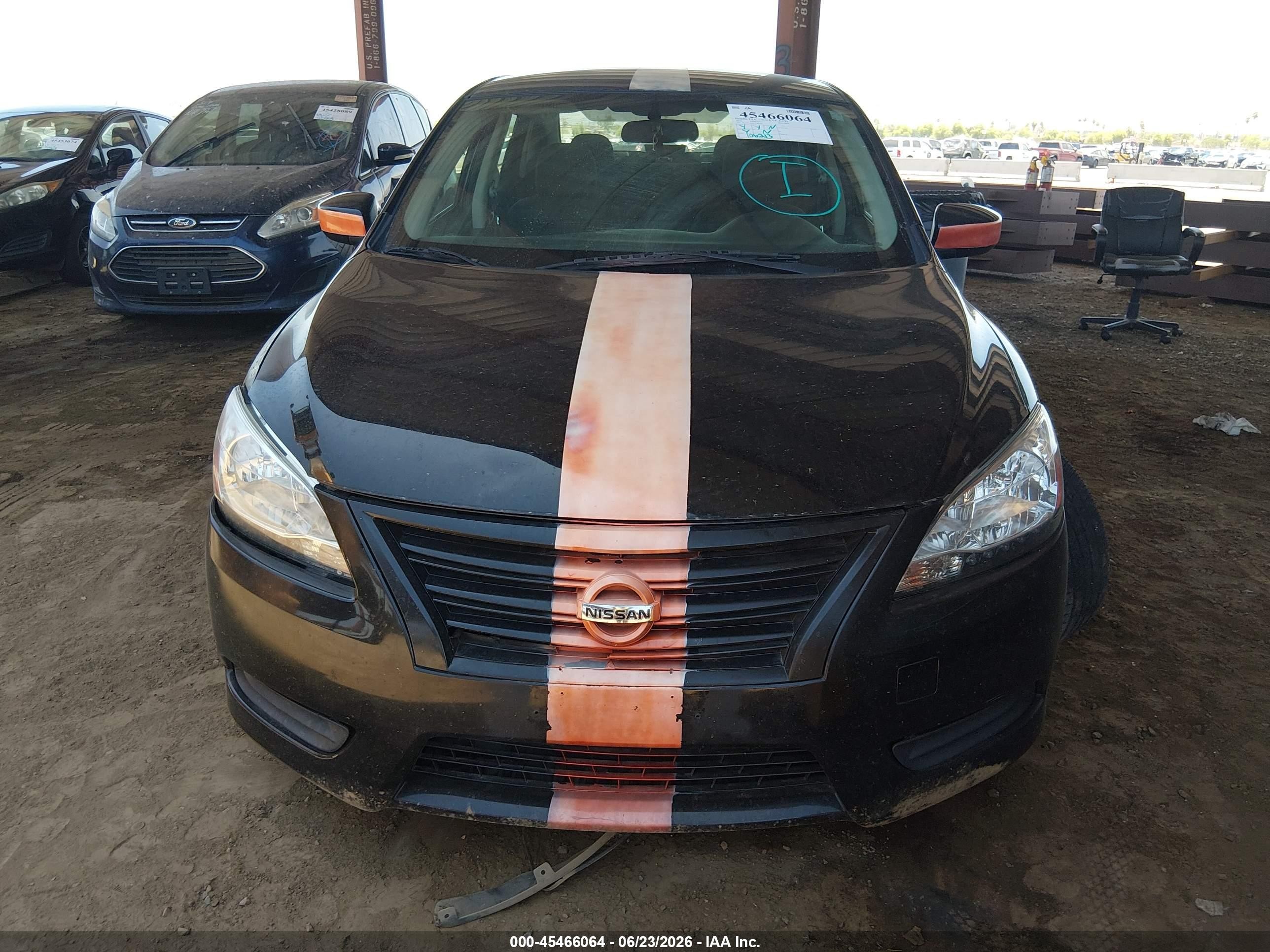 2014 Nissan Sentra S Black vin: 3N1AB7AP0EY280196