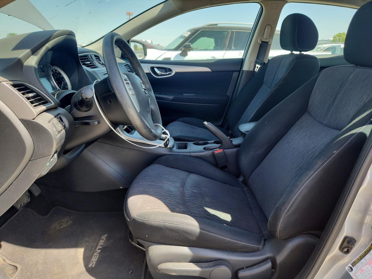 2014 Nissan Sentra Sv Gray vin: 3N1AB7AP0EY283017