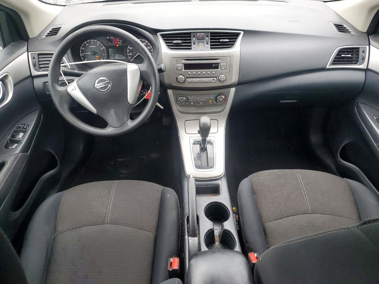 2014 Nissan Sentra S Blue vin: 3N1AB7AP0EY287956