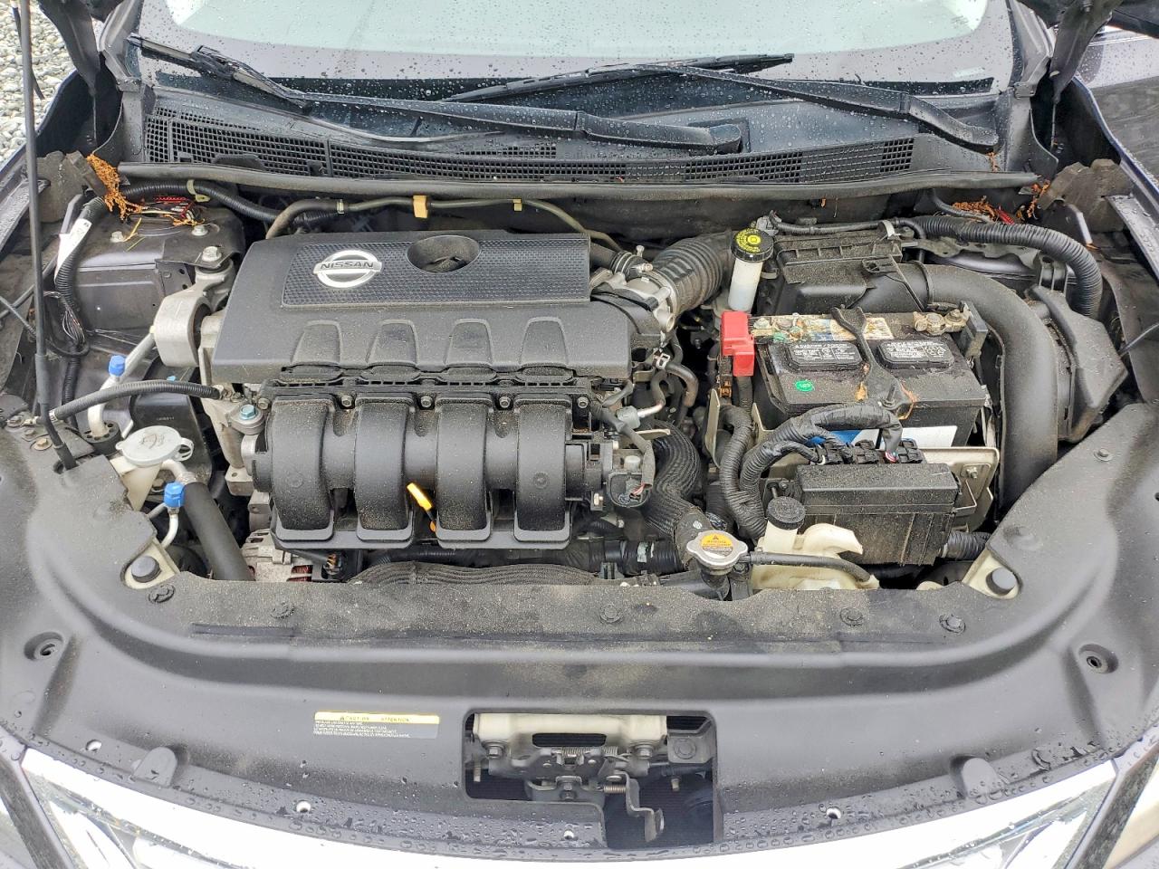 2014 Nissan Sentra S Blue vin: 3N1AB7AP0EY287956