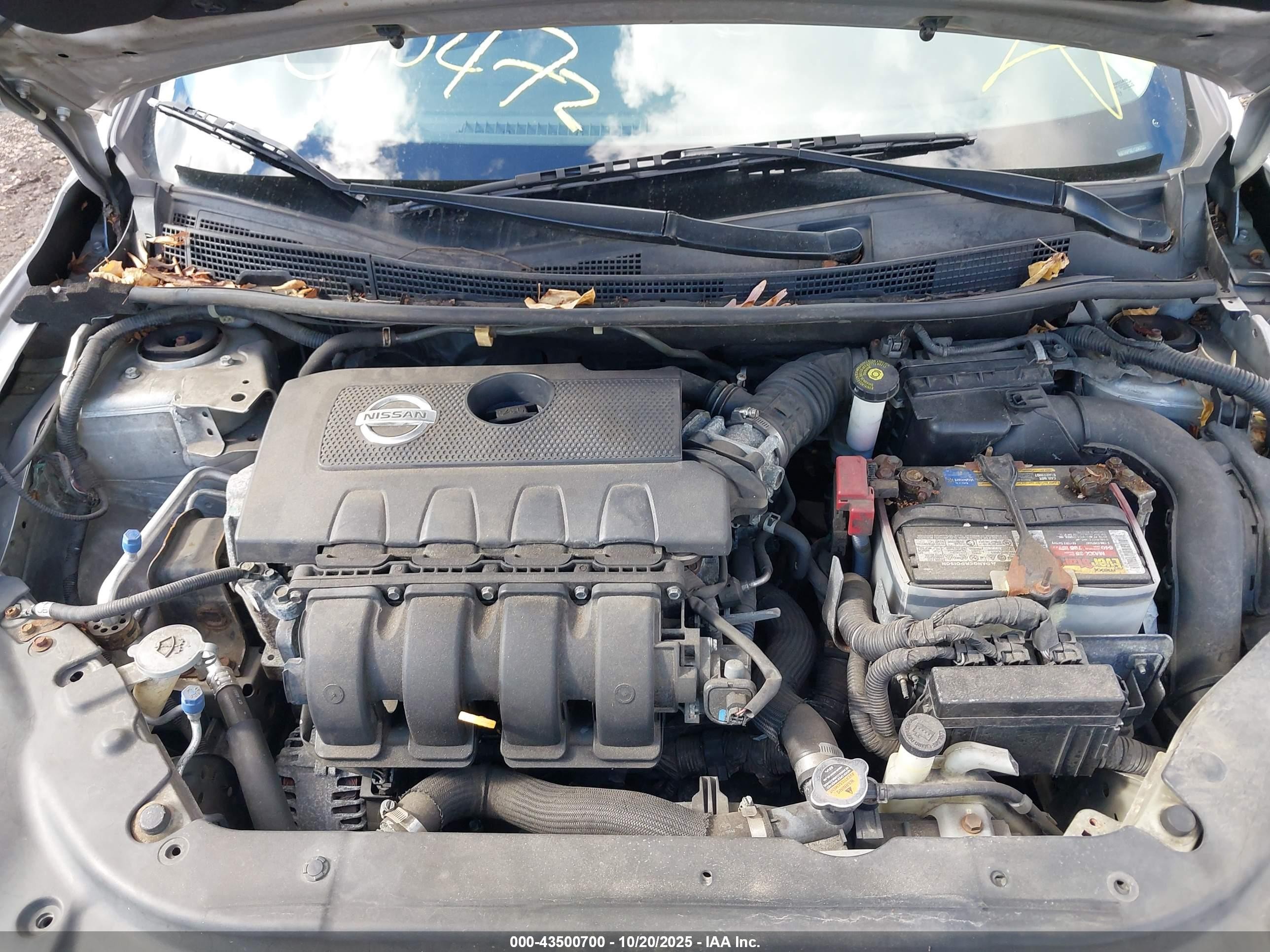 2014 Nissan Sentra Sr Silver vin: 3N1AB7AP0EY296723