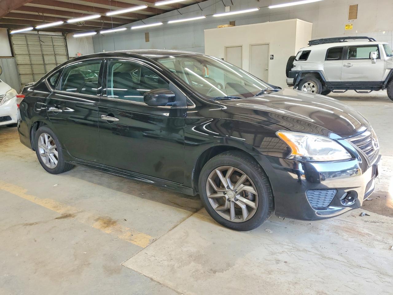 2014 Nissan Sentra Sr Black vin: 3N1AB7AP0EY297077