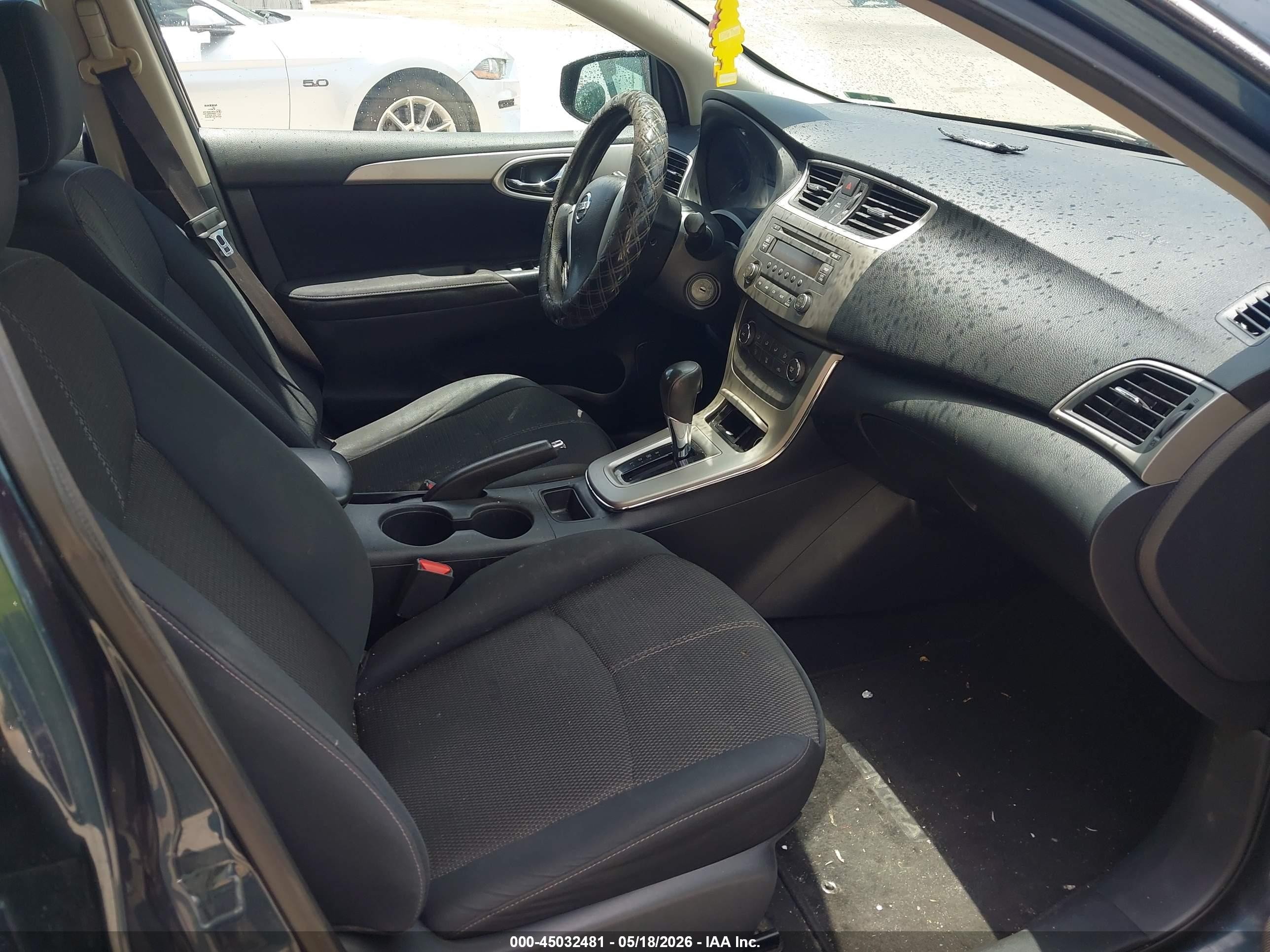 2014 Nissan Sentra S Green vin: 3N1AB7AP0EY298200