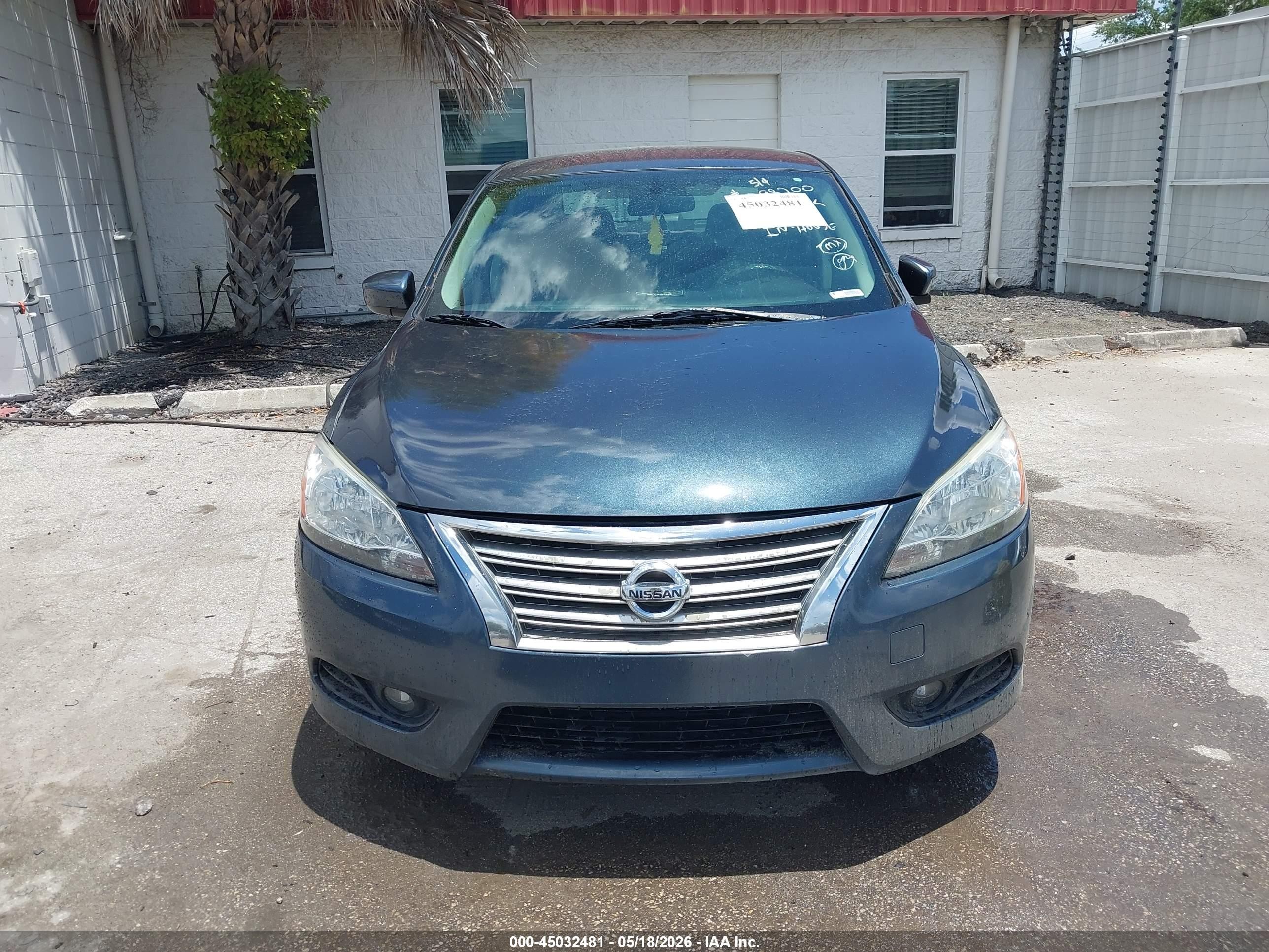 2014 Nissan Sentra S Green vin: 3N1AB7AP0EY298200