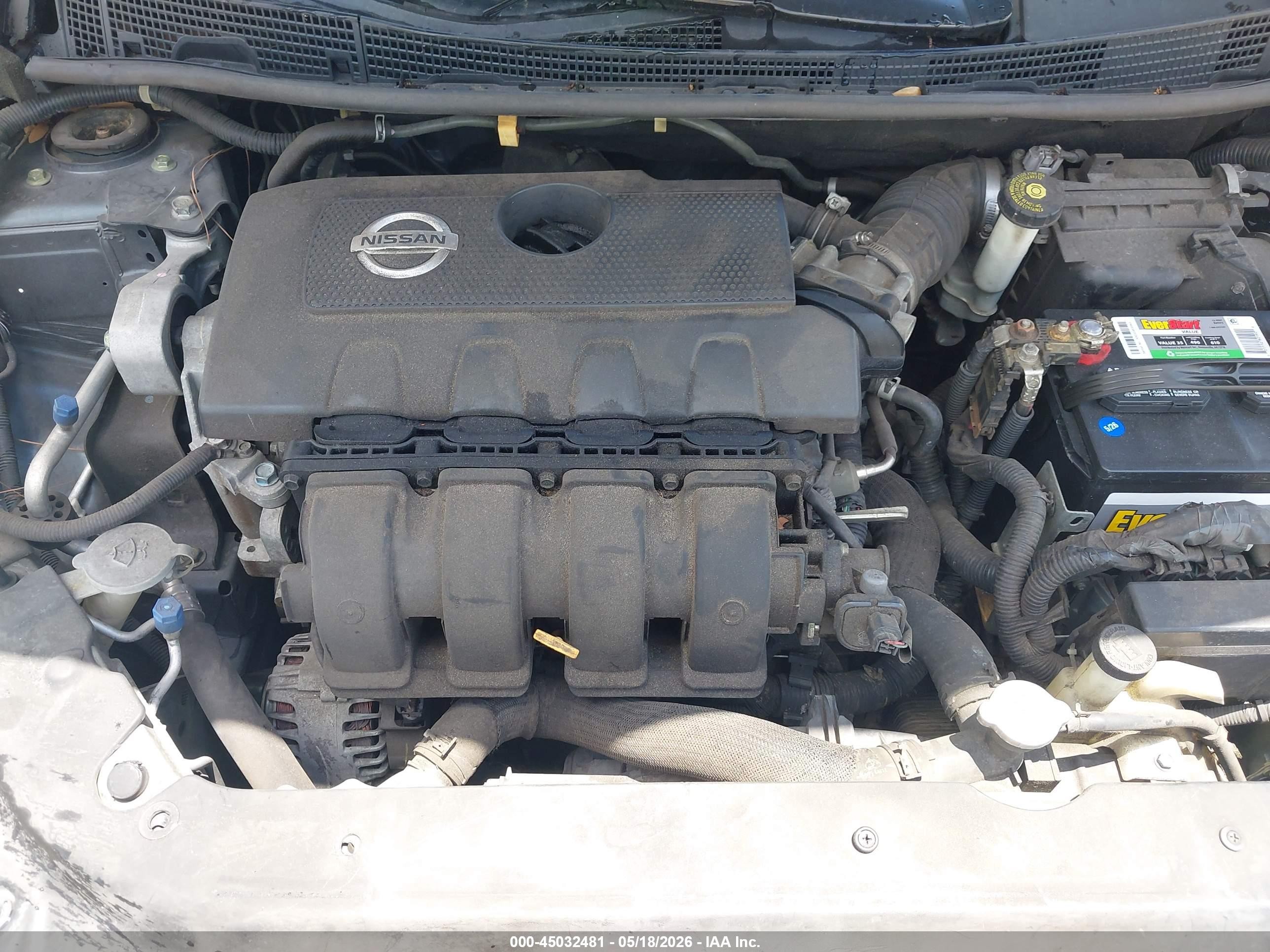 2014 Nissan Sentra S Green vin: 3N1AB7AP0EY298200