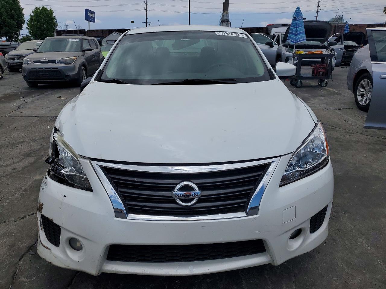 2014 Nissan Sentra Sr White vin: 3N1AB7AP0EY298780