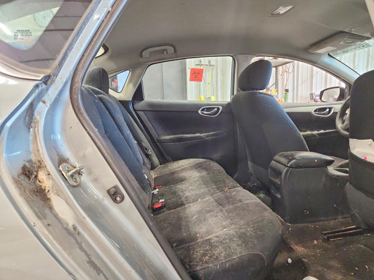 2014 Nissan Sentra Sv Gray vin: 3N1AB7AP0EY304884