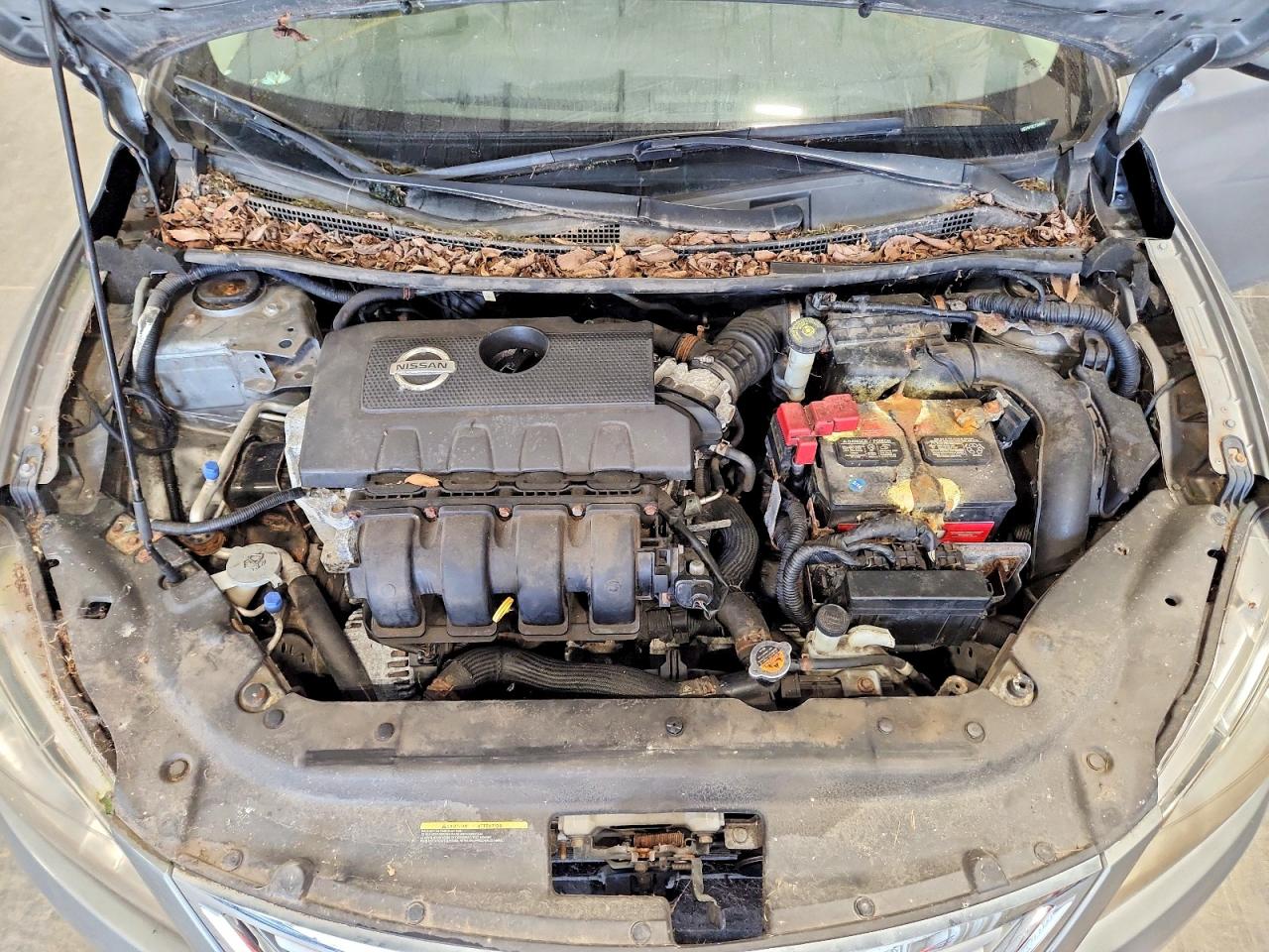 2014 Nissan Sentra Sv Gray vin: 3N1AB7AP0EY304884