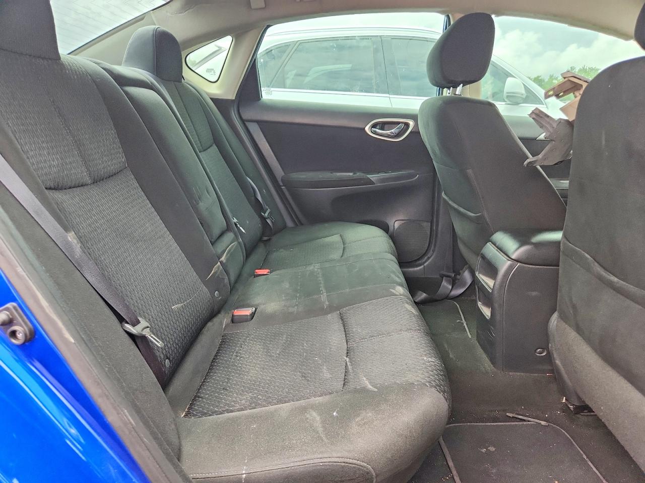 2014 Nissan Sentra Sr Blue vin: 3N1AB7AP0EY306831