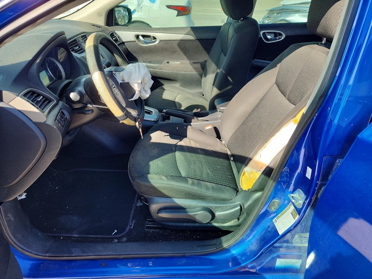 2014 Nissan Sentra Sr Blue vin: 3N1AB7AP0EY306831