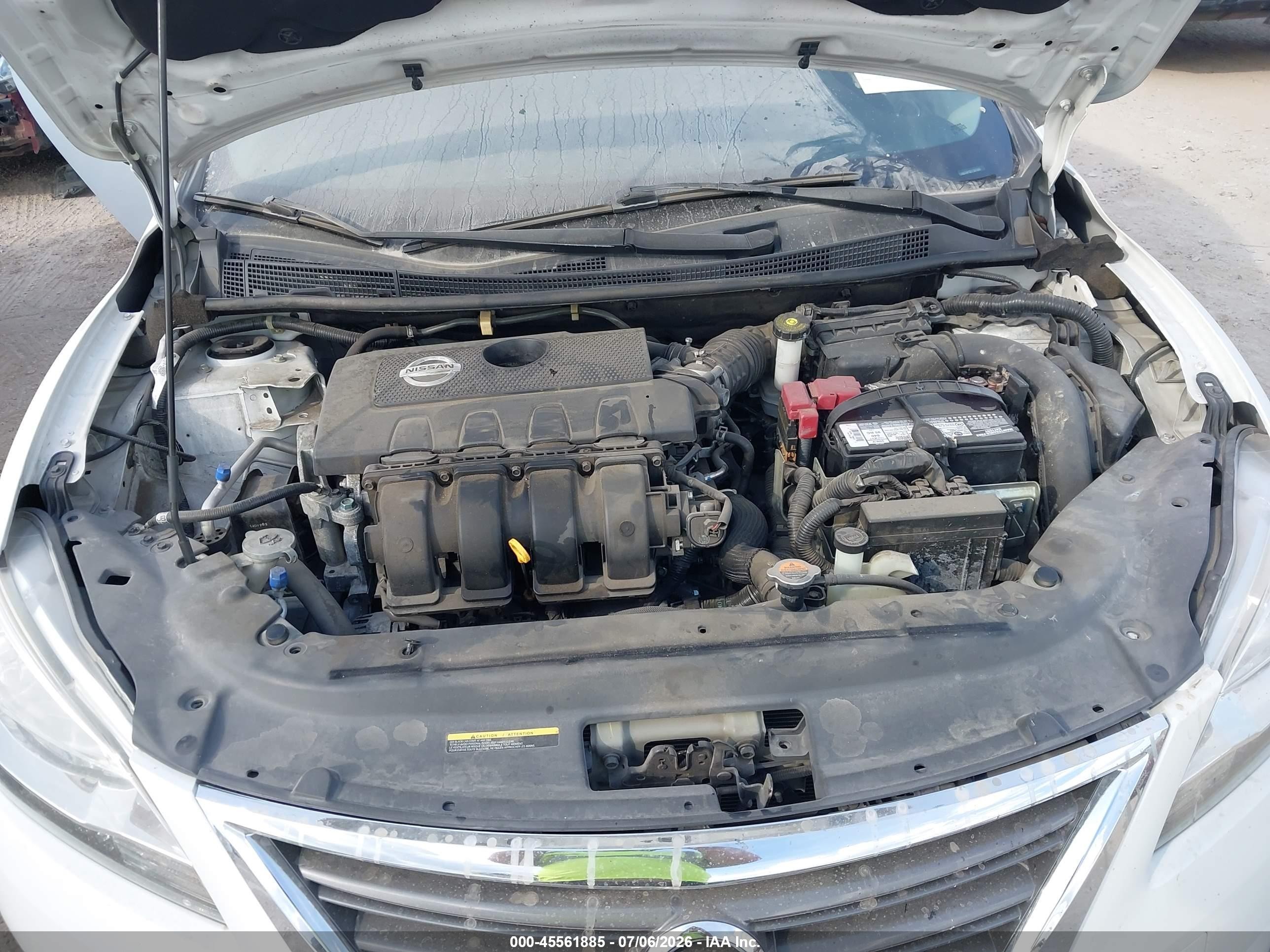 2014 Nissan Sentra Sr White vin: 3N1AB7AP0EY307980