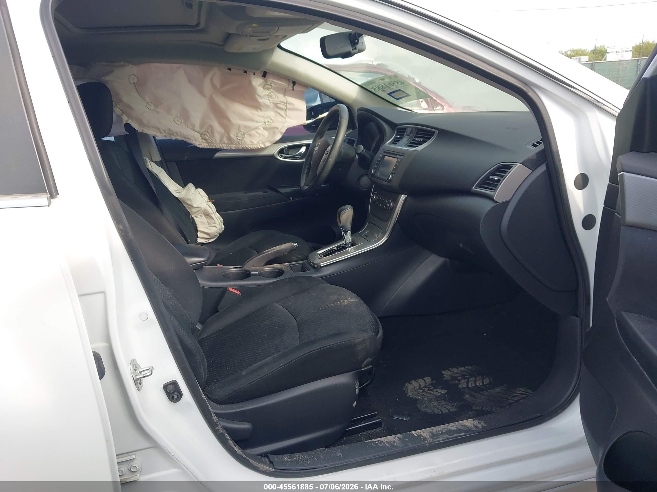 2014 Nissan Sentra Sr White vin: 3N1AB7AP0EY307980