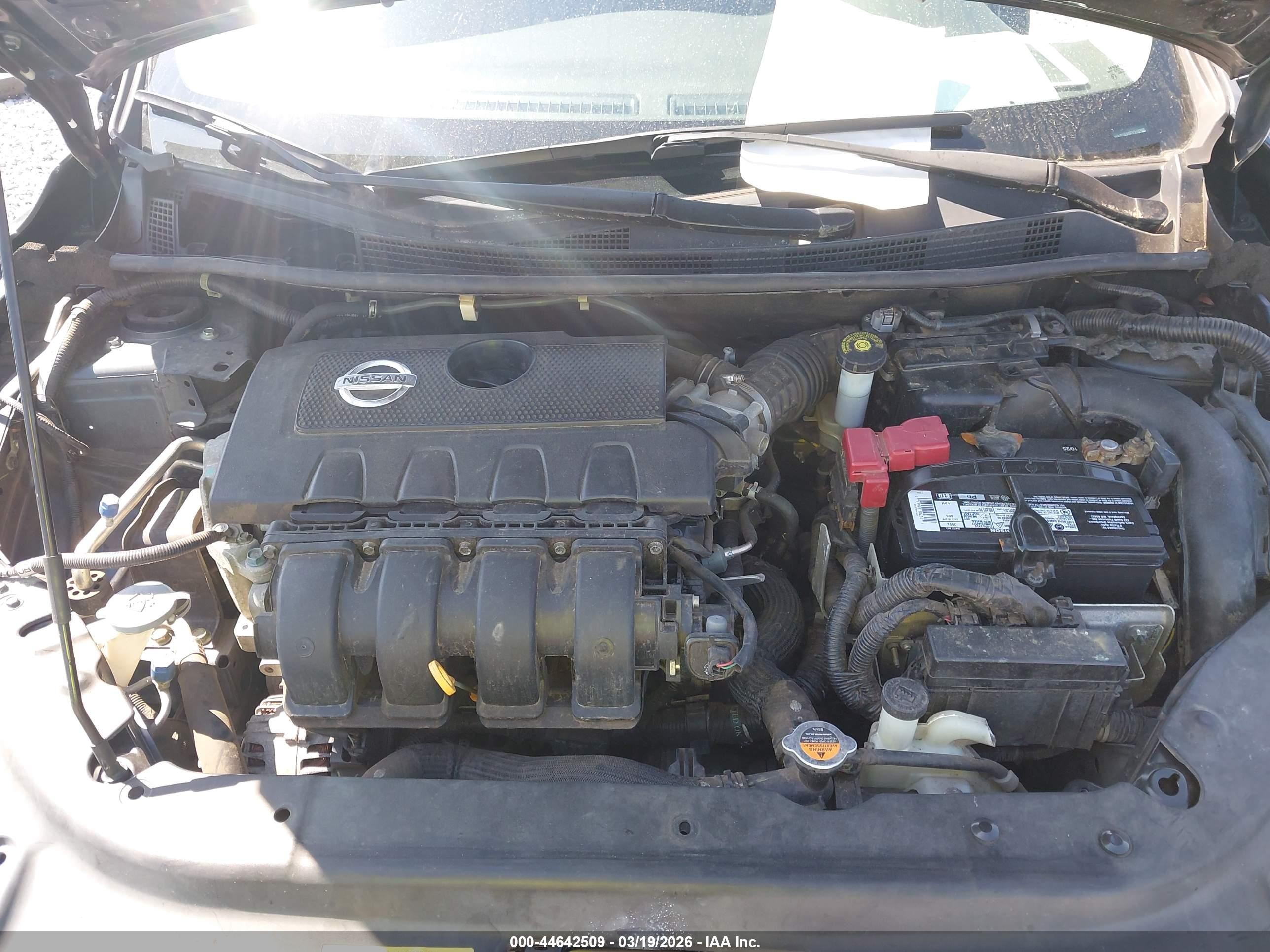 2014 Nissan Sentra Sv Blue vin: 3N1AB7AP0EY310765
