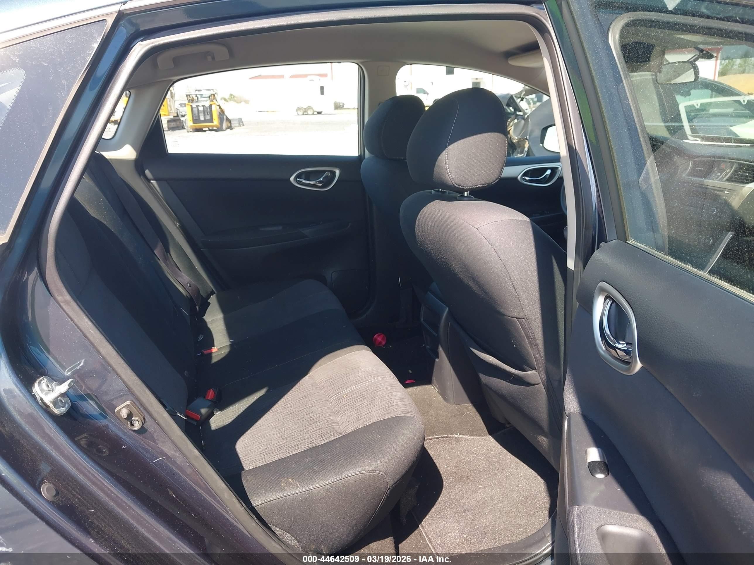 2014 Nissan Sentra Sv Blue vin: 3N1AB7AP0EY310765