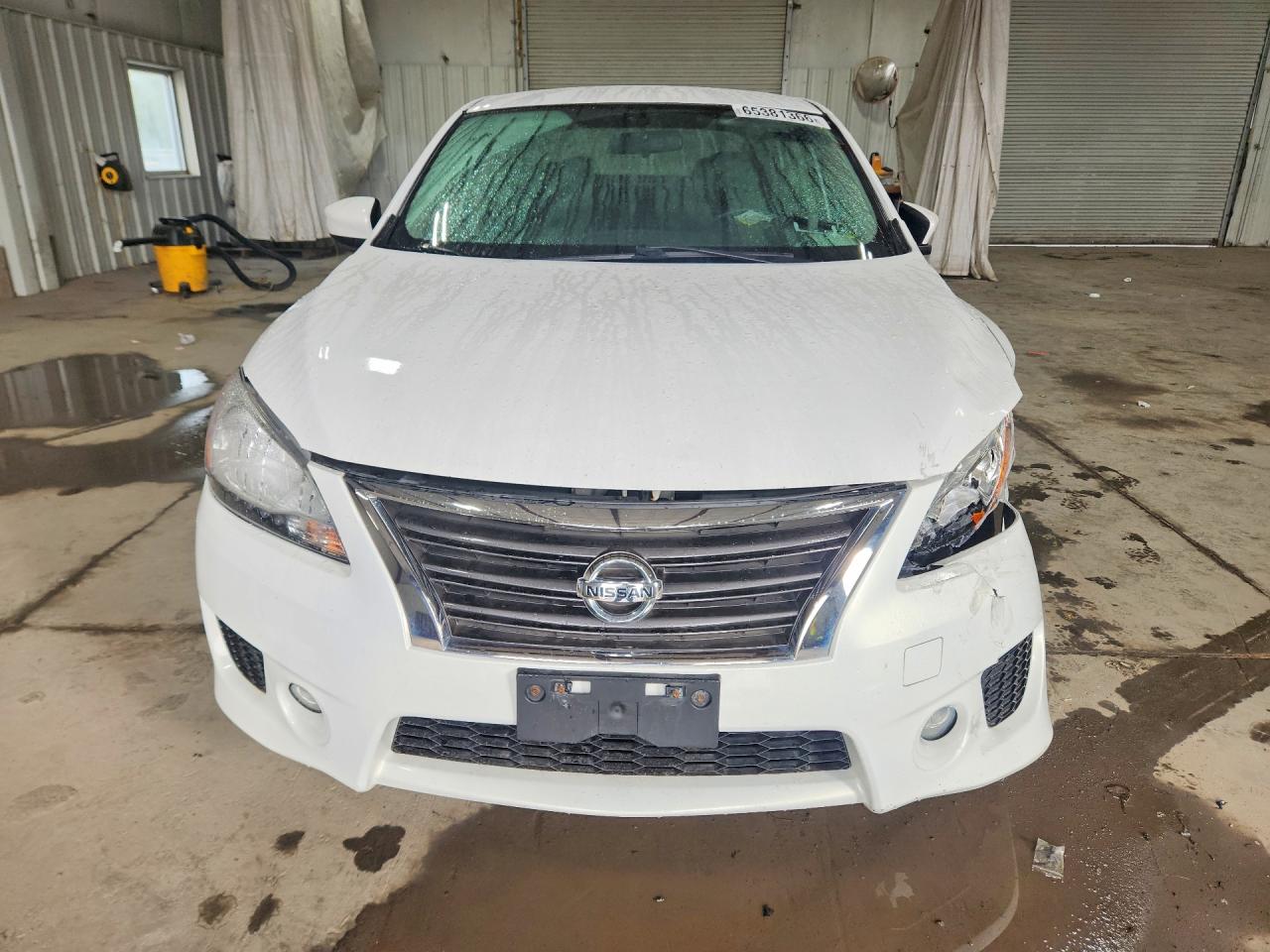 2014 Nissan Sentra S Белый vin: 3N1AB7AP0EY319501