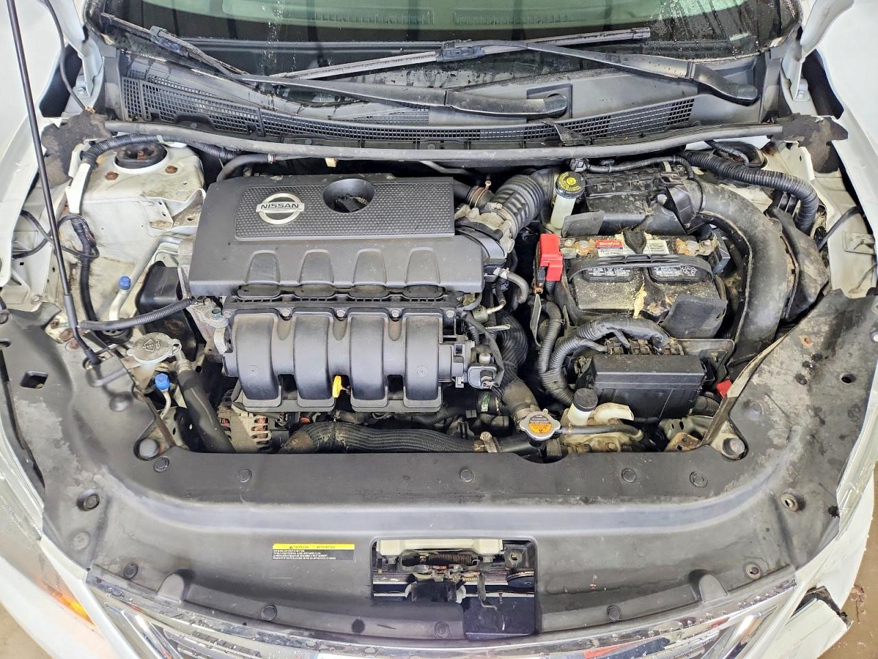 2014 Nissan Sentra S Белый vin: 3N1AB7AP0EY319501