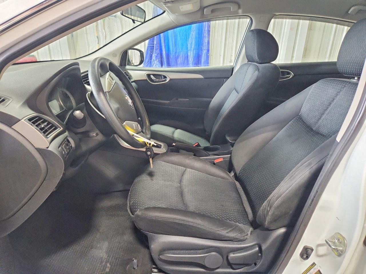 2014 Nissan Sentra S Белый vin: 3N1AB7AP0EY319501