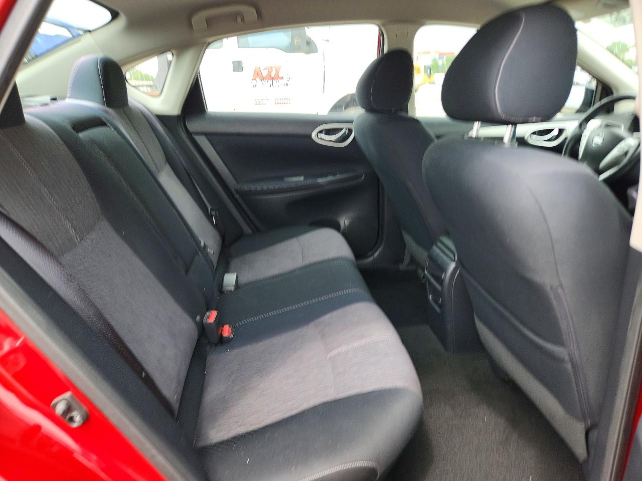 2014 Nissan Sentra Sv Red vin: 3N1AB7AP0EY321894