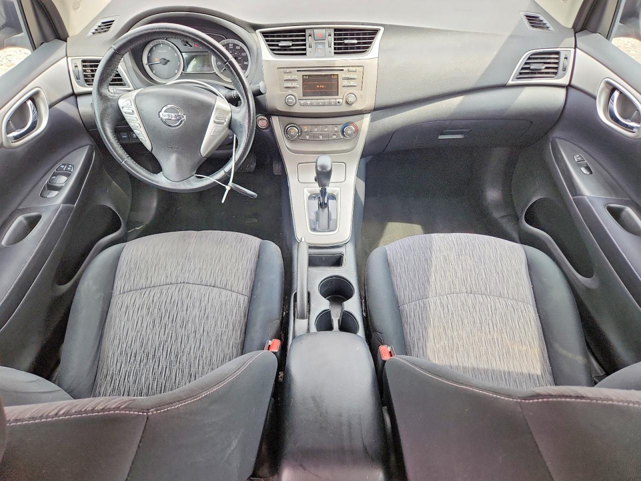 2014 Nissan Sentra Sv Red vin: 3N1AB7AP0EY321894