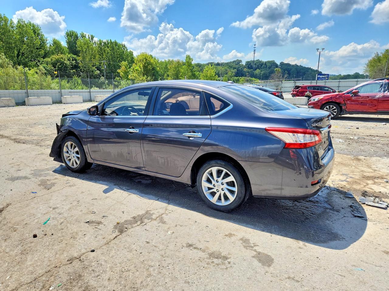 2014 Nissan Sentra Sv Charcoal vin: 3N1AB7AP0EY327775
