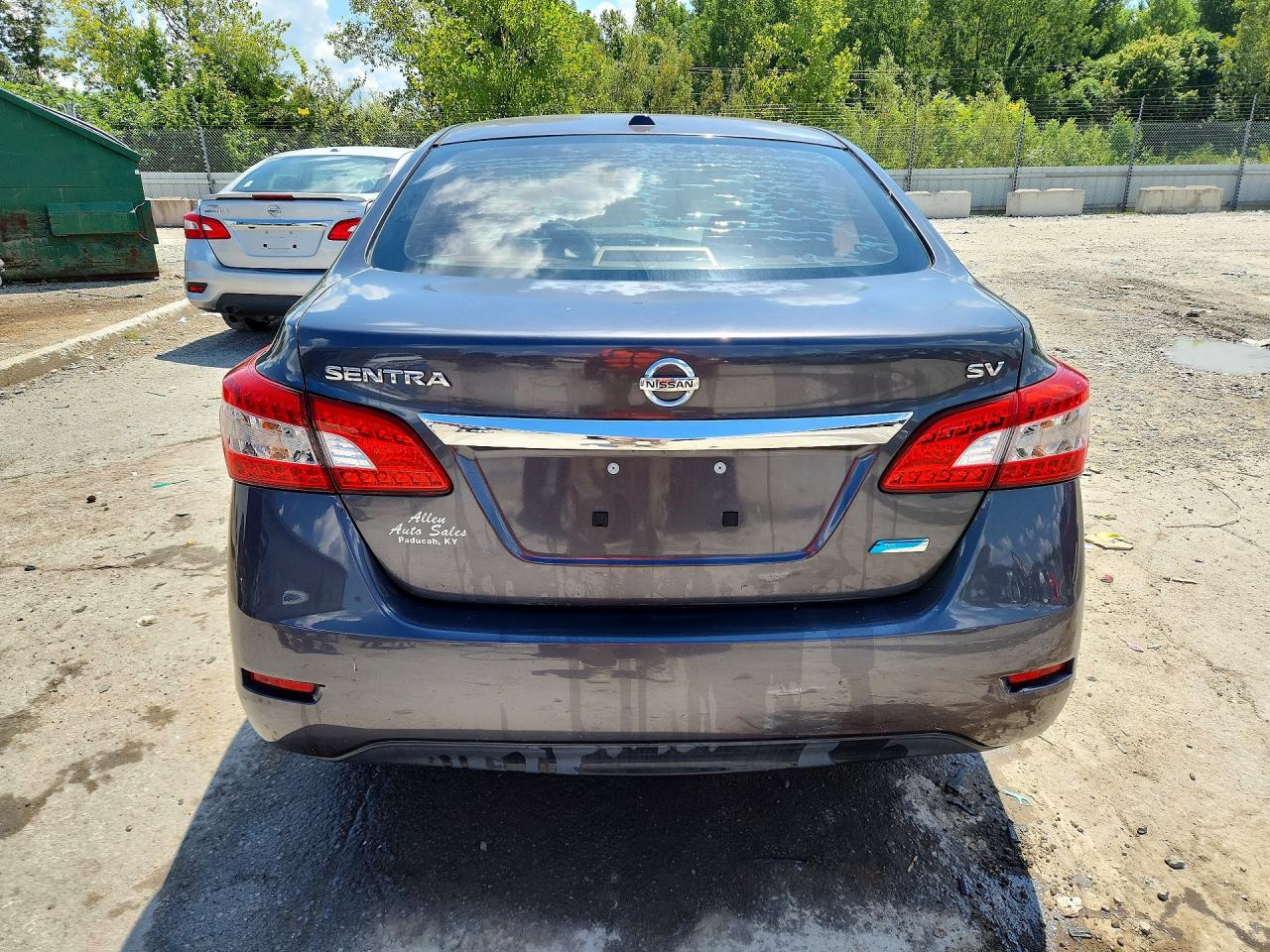 2014 Nissan Sentra Sv Charcoal vin: 3N1AB7AP0EY327775