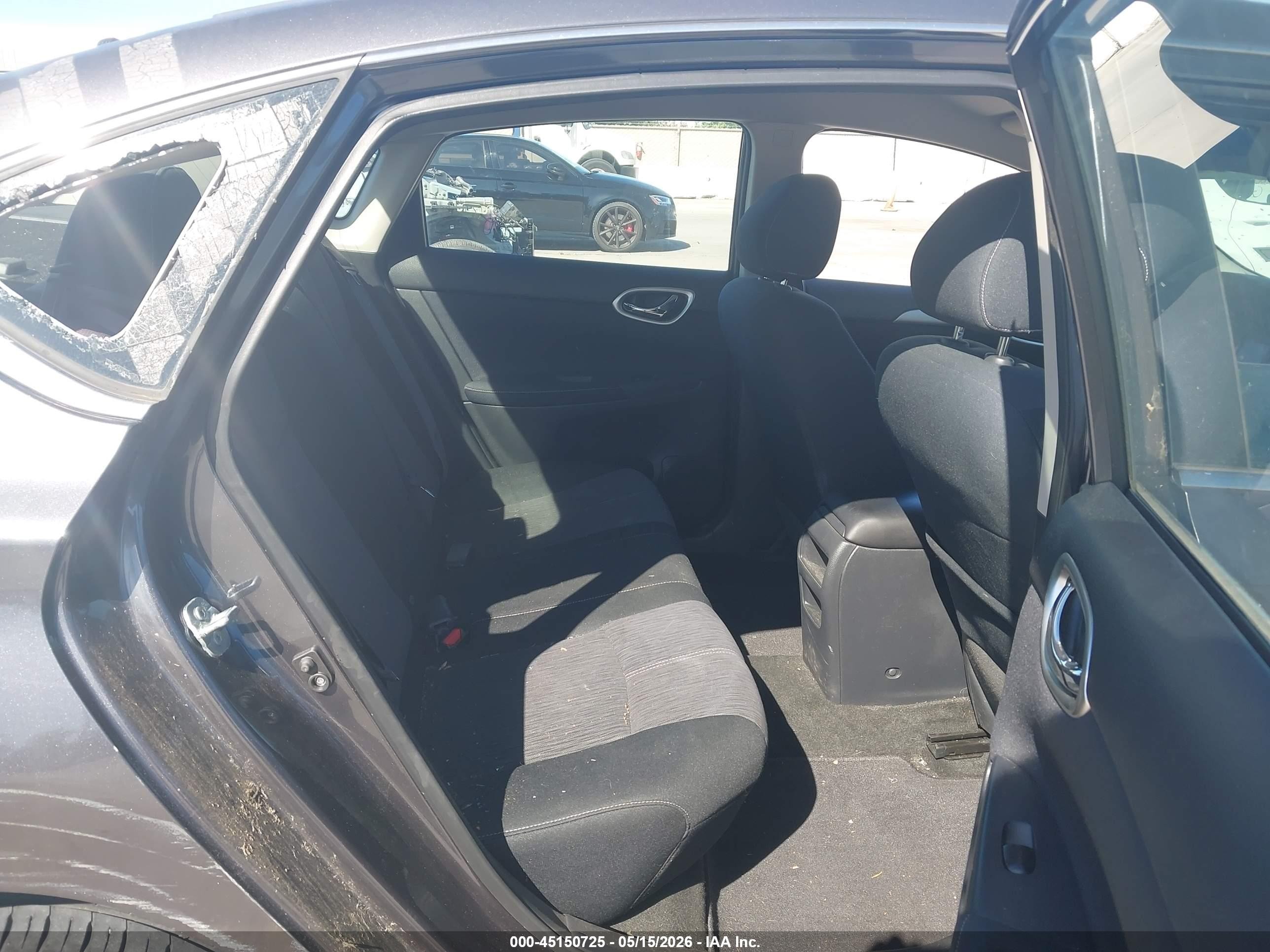 2014 Nissan Sentra Sv Gray vin: 3N1AB7AP0EY330143