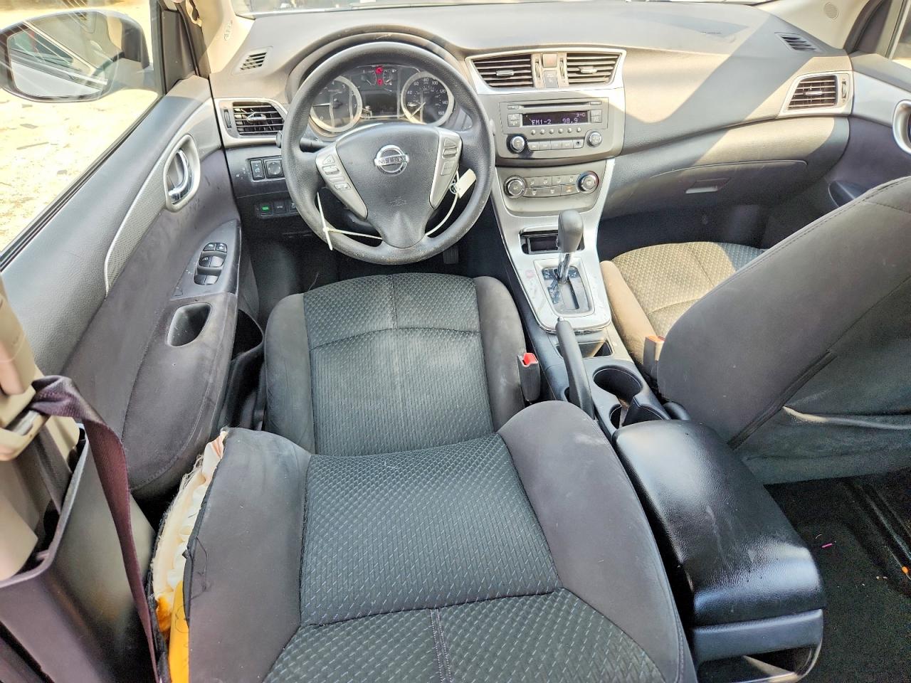 2014 Nissan Sentra Sr Silver vin: 3N1AB7AP0EY331051