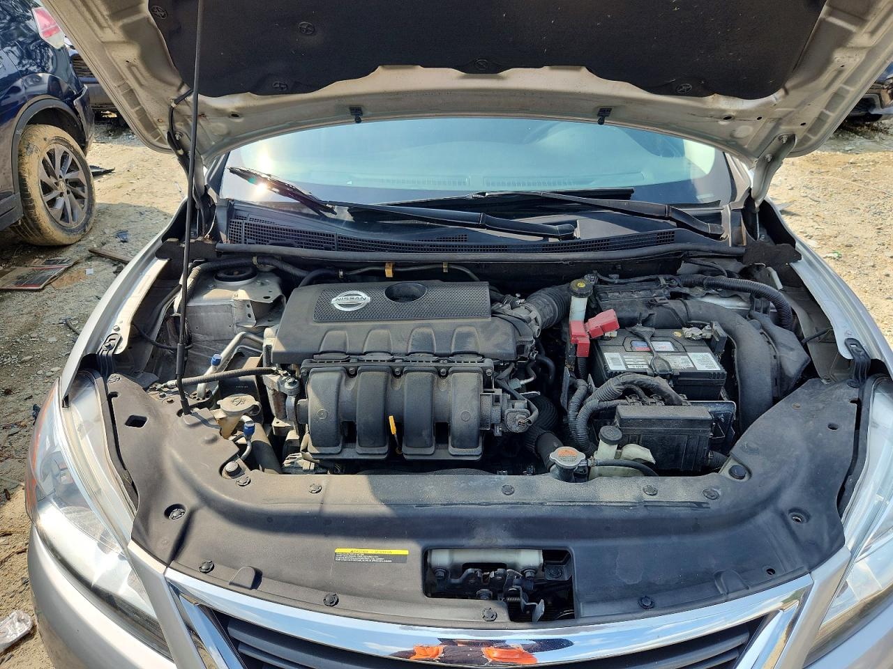 2014 Nissan Sentra Sr Silver vin: 3N1AB7AP0EY331051