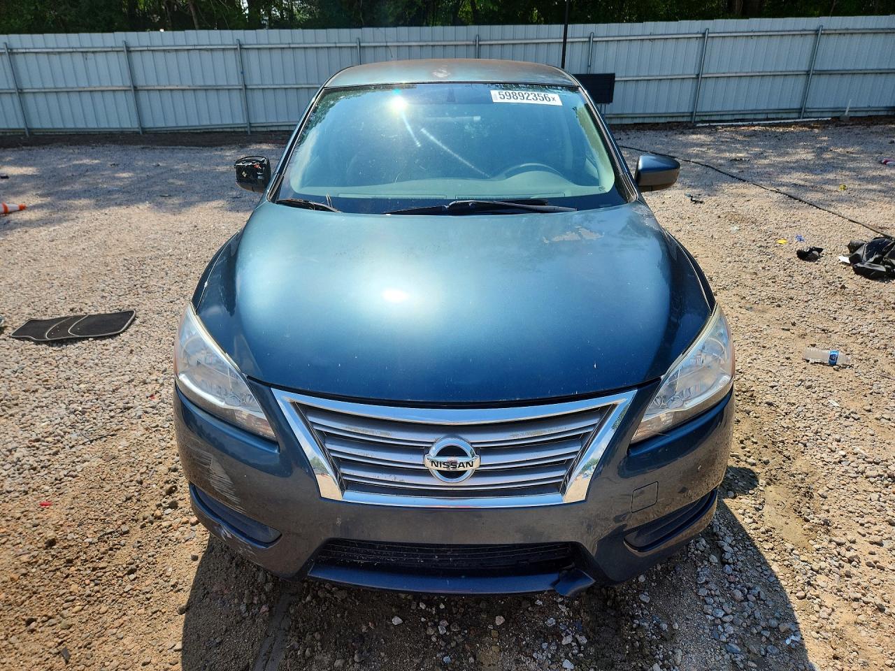 2014 Nissan Sentra S Blue vin: 3N1AB7AP0EY342163