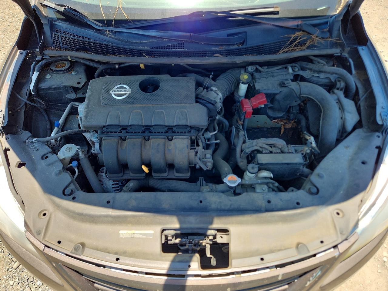 2015 Nissan Sentra Sv Gray vin: 3N1AB7AP0FL645944