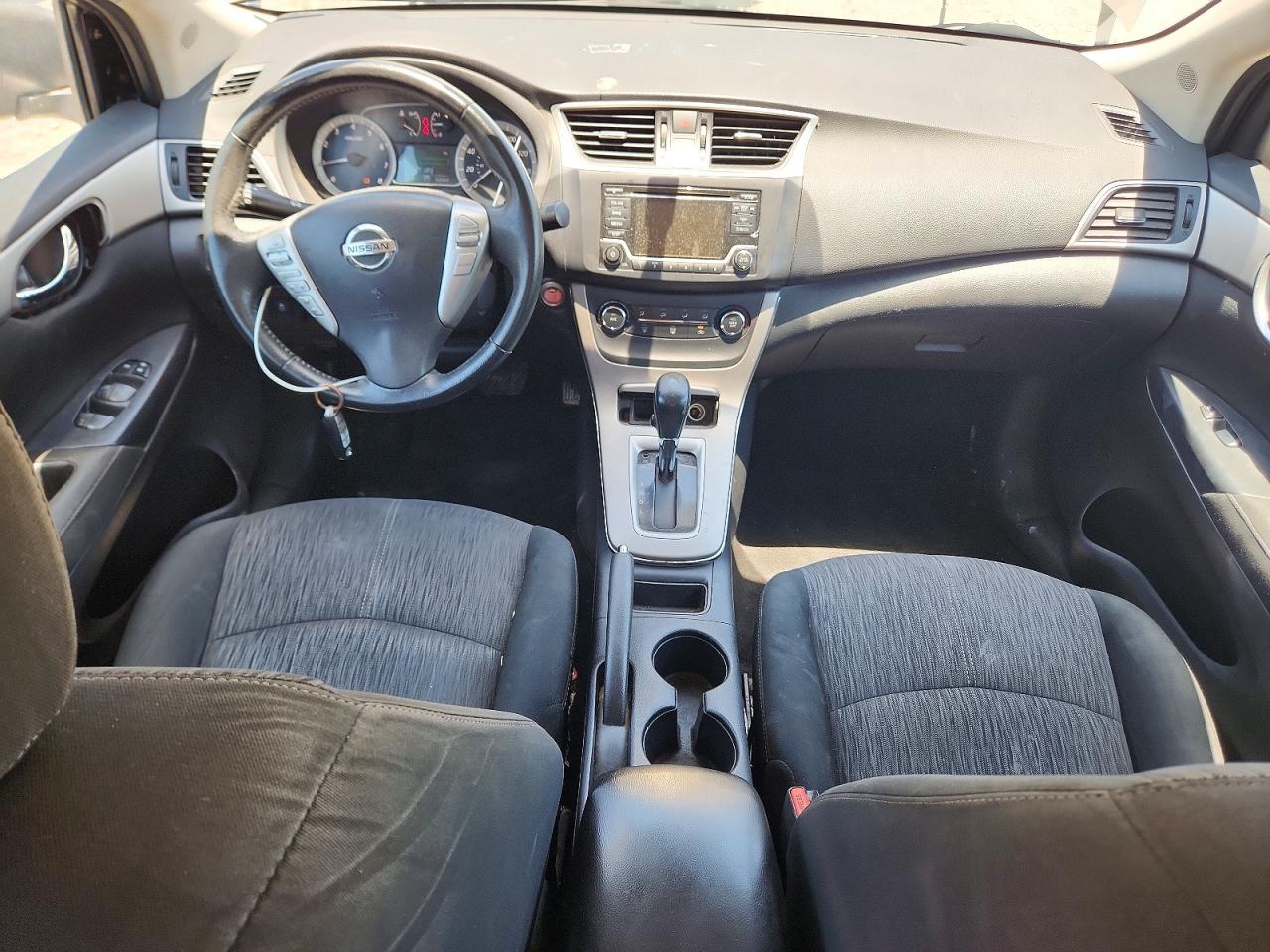 2015 Nissan Sentra Sv Gray vin: 3N1AB7AP0FL645944