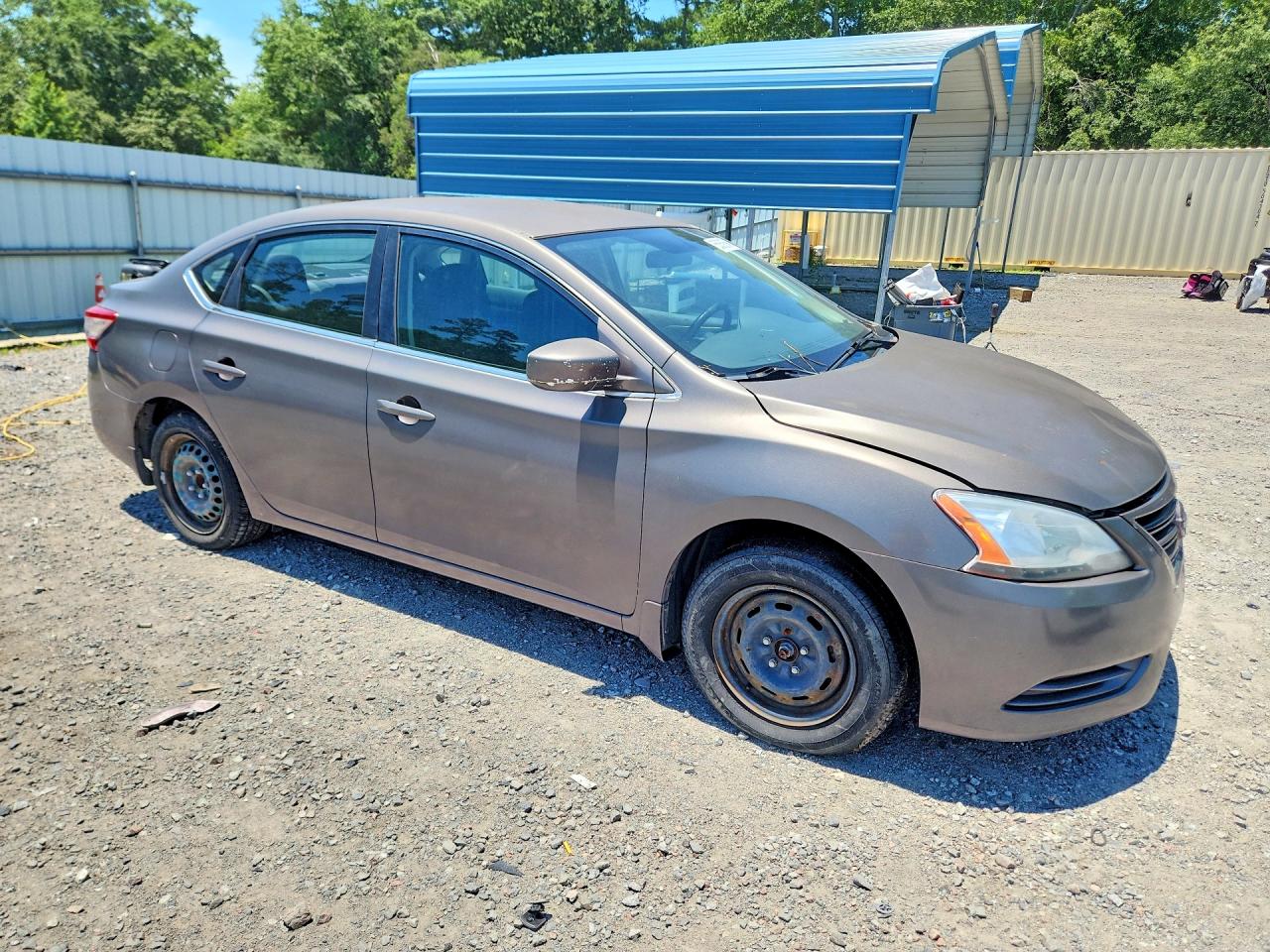 2015 Nissan Sentra Sv Gray vin: 3N1AB7AP0FL645944
