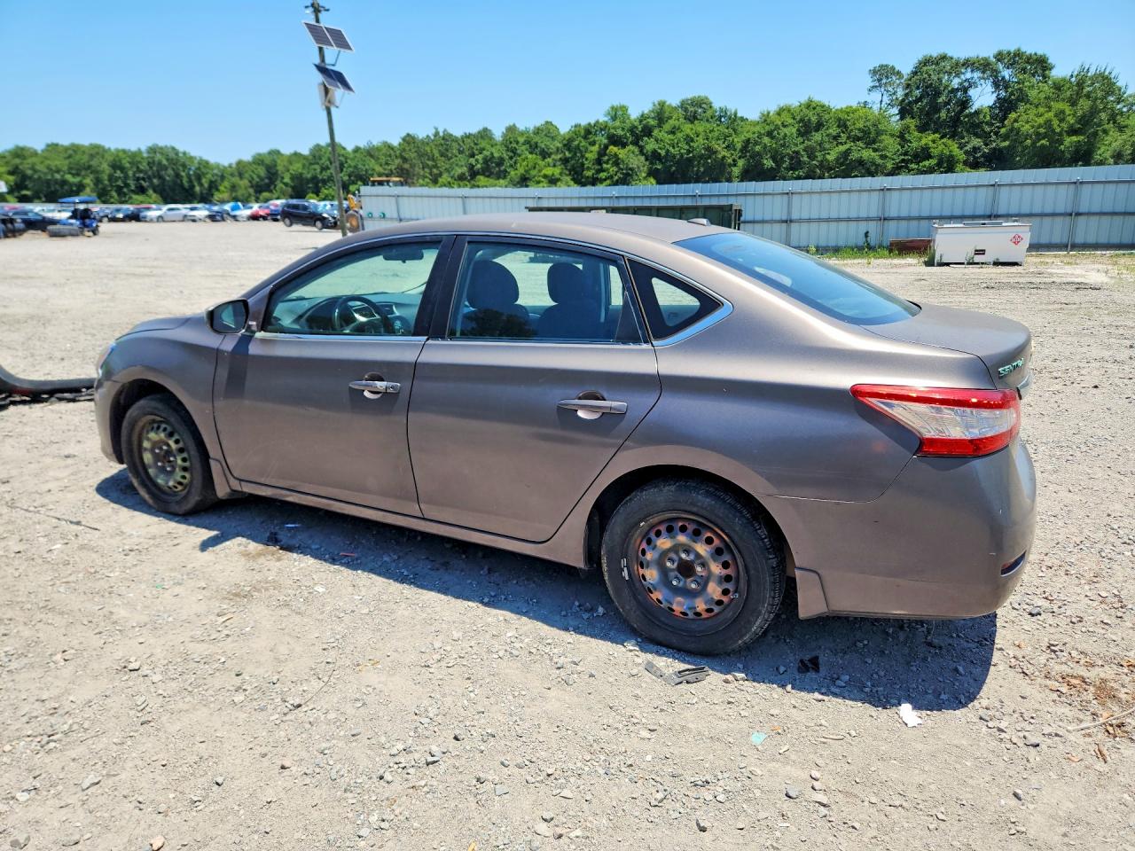 2015 Nissan Sentra Sv Gray vin: 3N1AB7AP0FL645944