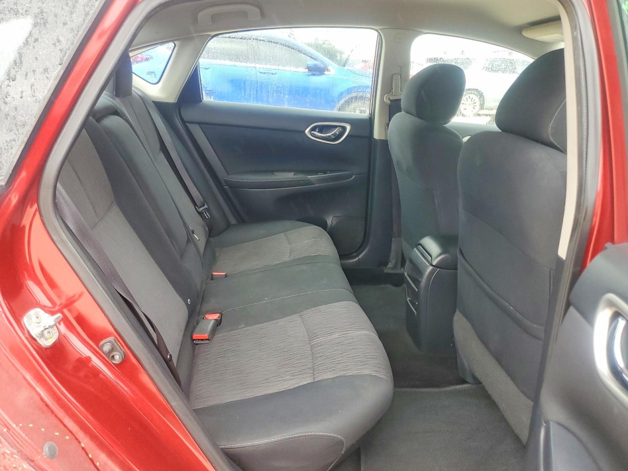 2015 Nissan Sentra Sv Red vin: 3N1AB7AP0FL660119