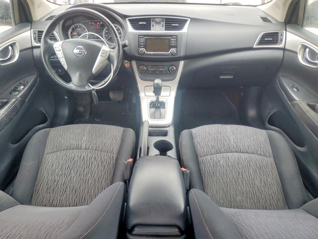 2015 Nissan Sentra Sv Red vin: 3N1AB7AP0FL660119