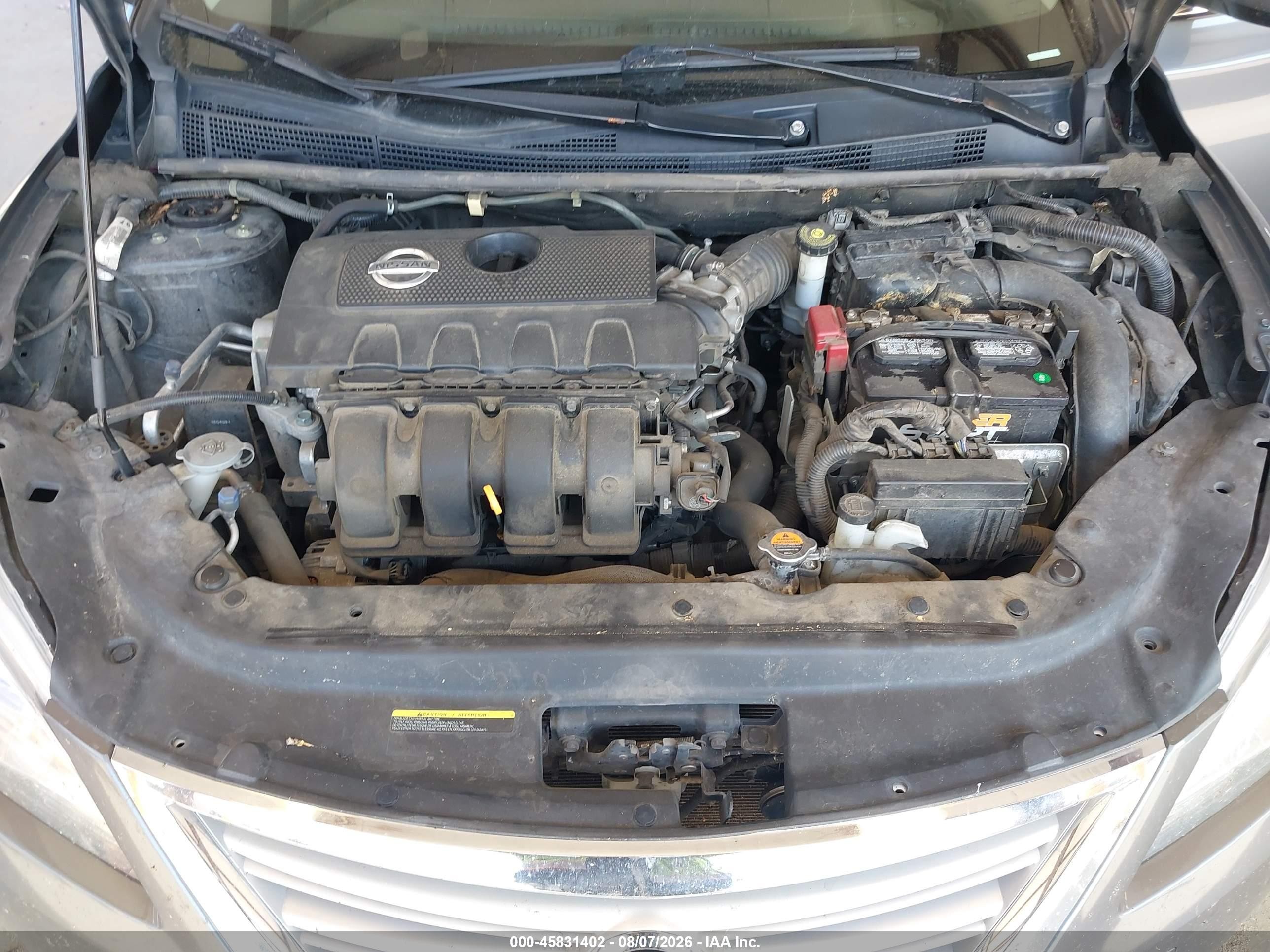 2015 Nissan Sentra Fe+ S/s/sl/sr/sv Gray vin: 3N1AB7AP0FL660797