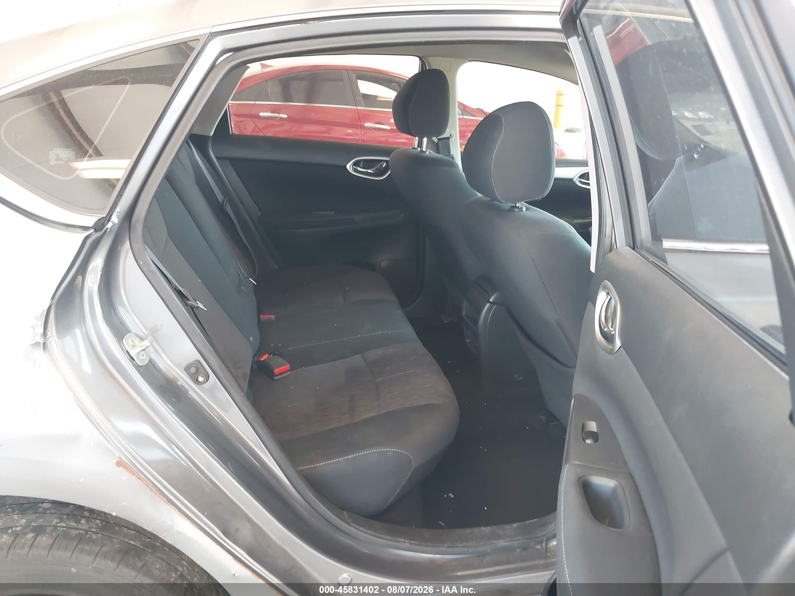 2015 Nissan Sentra Fe+ S/s/sl/sr/sv Gray vin: 3N1AB7AP0FL660797