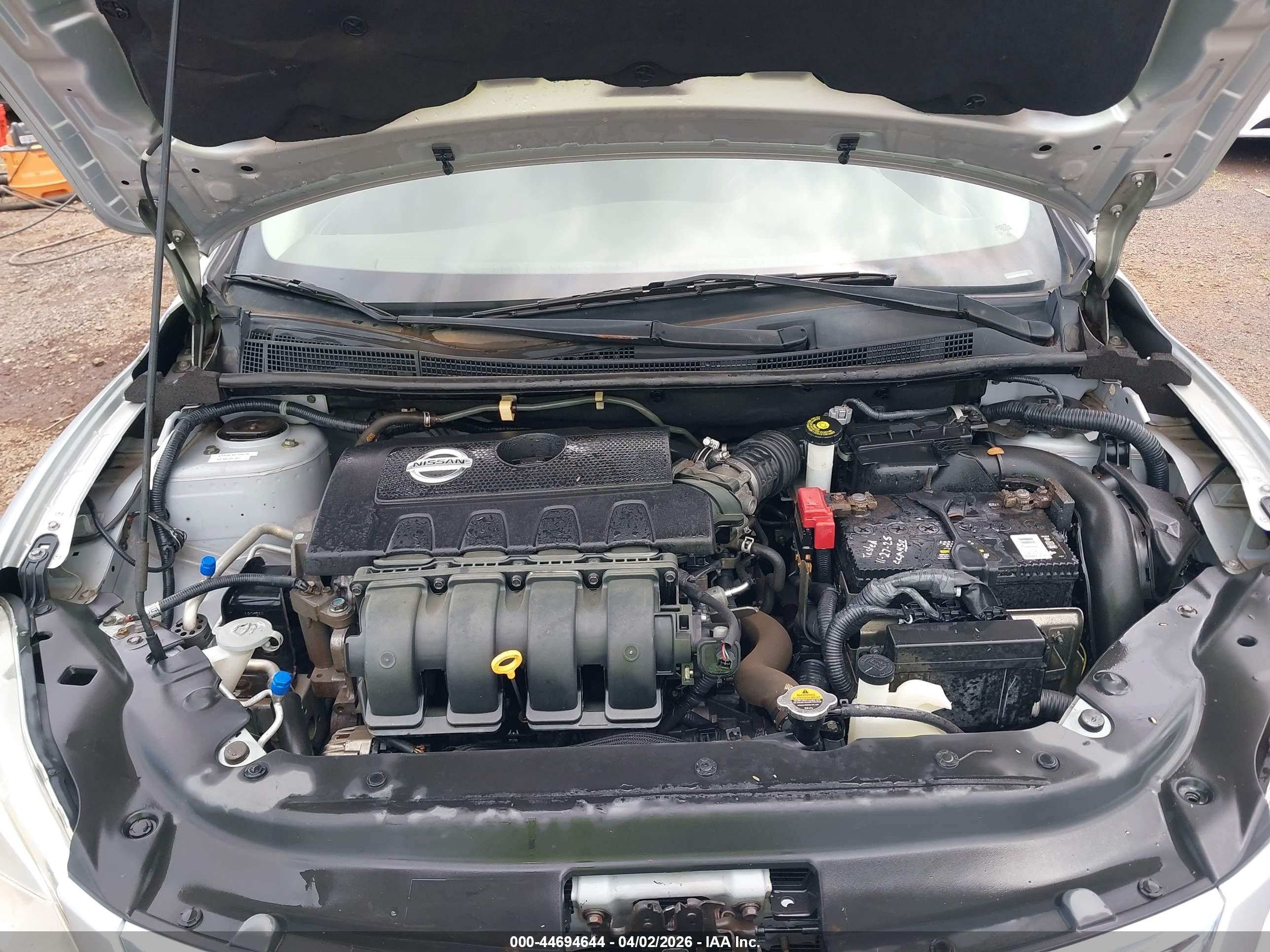 2015 Nissan Sentra Fe+ S/s/sl/sr/sv Silver vin: 3N1AB7AP0FL664994