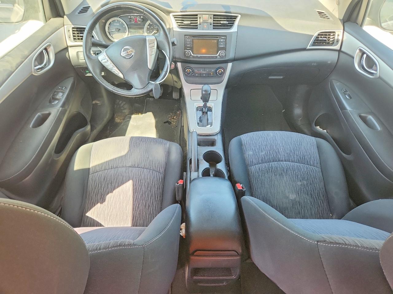 2015 Nissan Sentra Sv Gray vin: 3N1AB7AP0FL666552