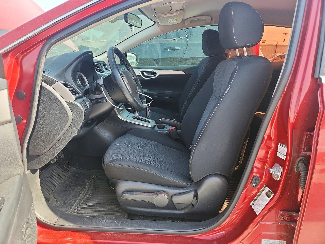 2015 Nissan Sentra S Red vin: 3N1AB7AP0FL670651