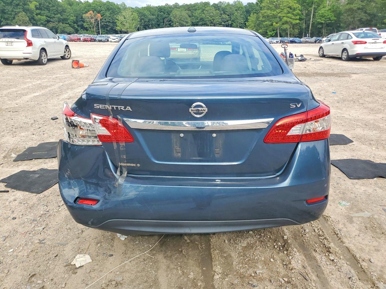 2015 Nissan Sentra Sv Teal vin: 3N1AB7AP0FL677373