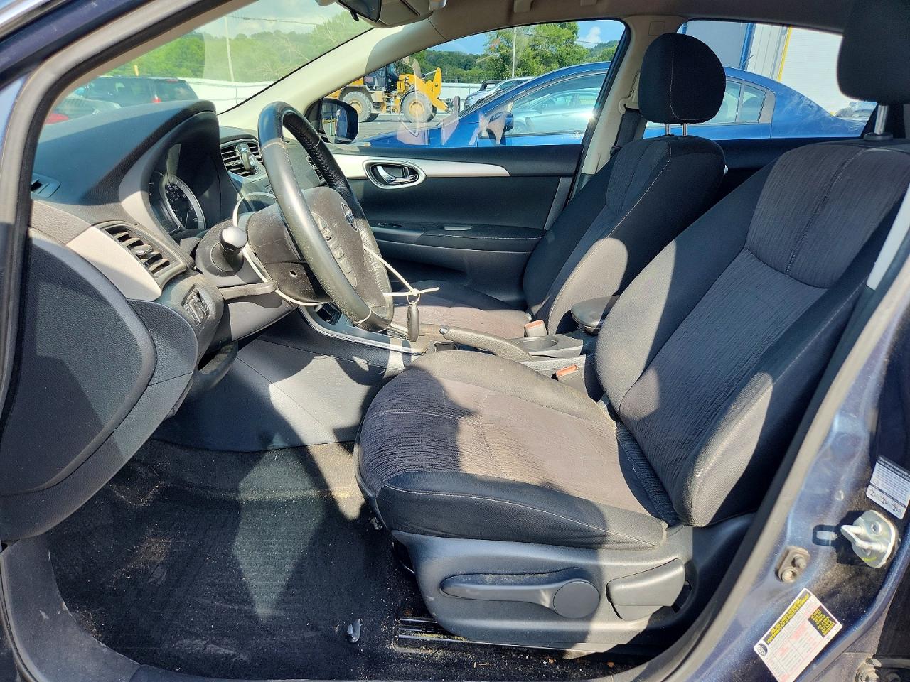 2015 Nissan Sentra Sv Blue vin: 3N1AB7AP0FL681164