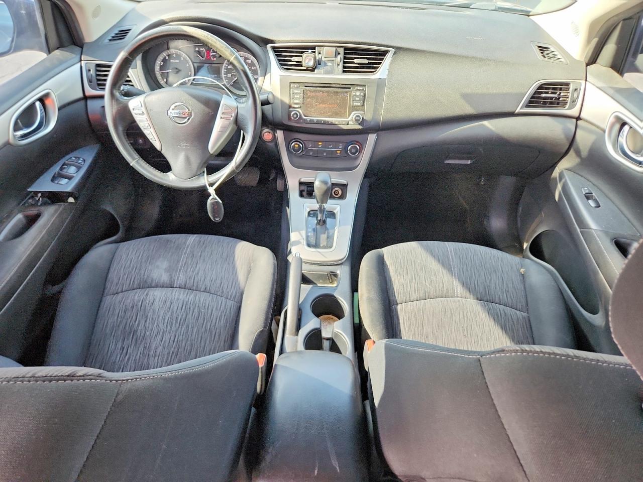 2015 Nissan Sentra Sv Blue vin: 3N1AB7AP0FL681164