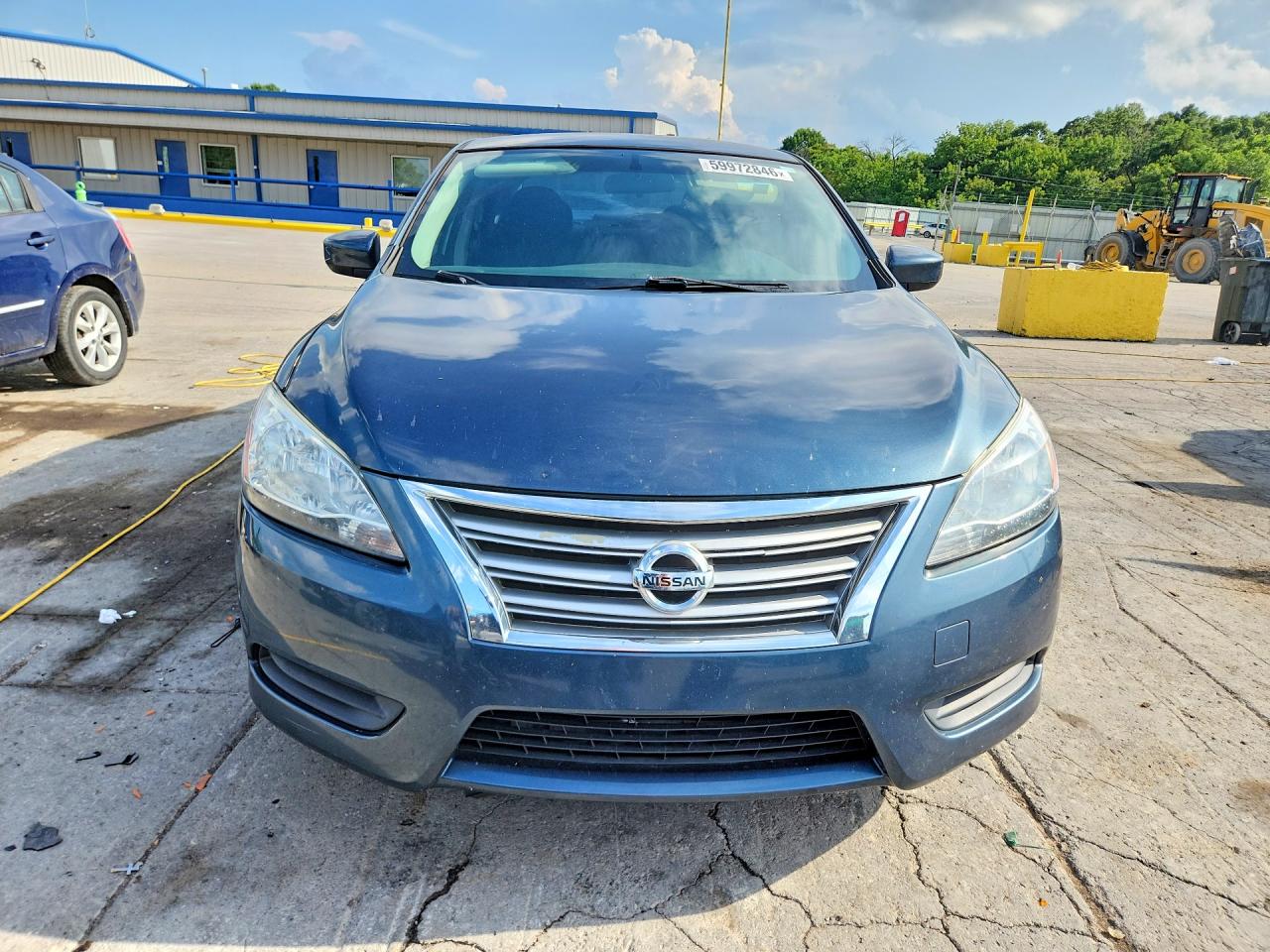 2015 Nissan Sentra Sv Blue vin: 3N1AB7AP0FL681164