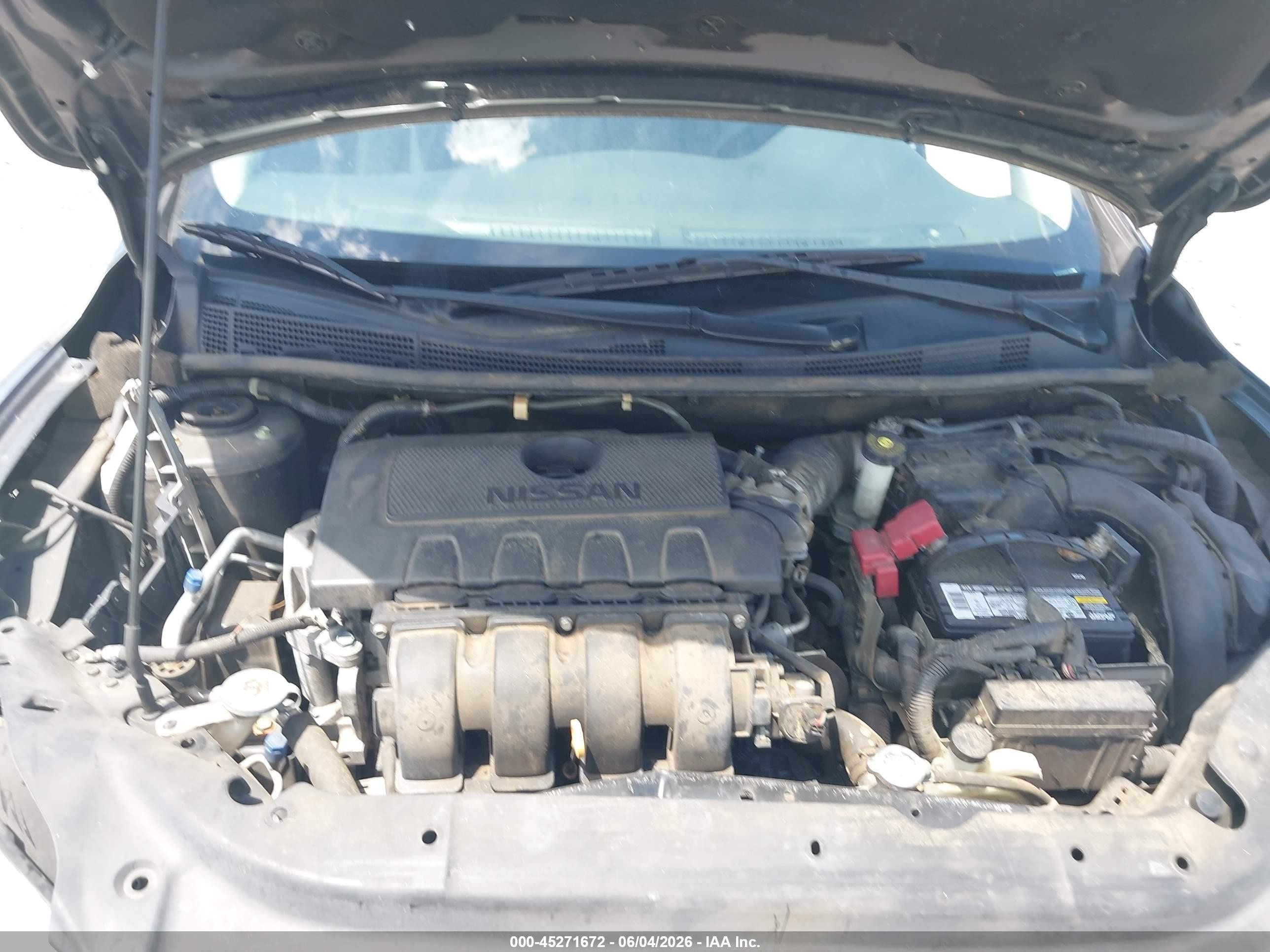 2015 Nissan Sentra Sv Gray vin: 3N1AB7AP0FL684260