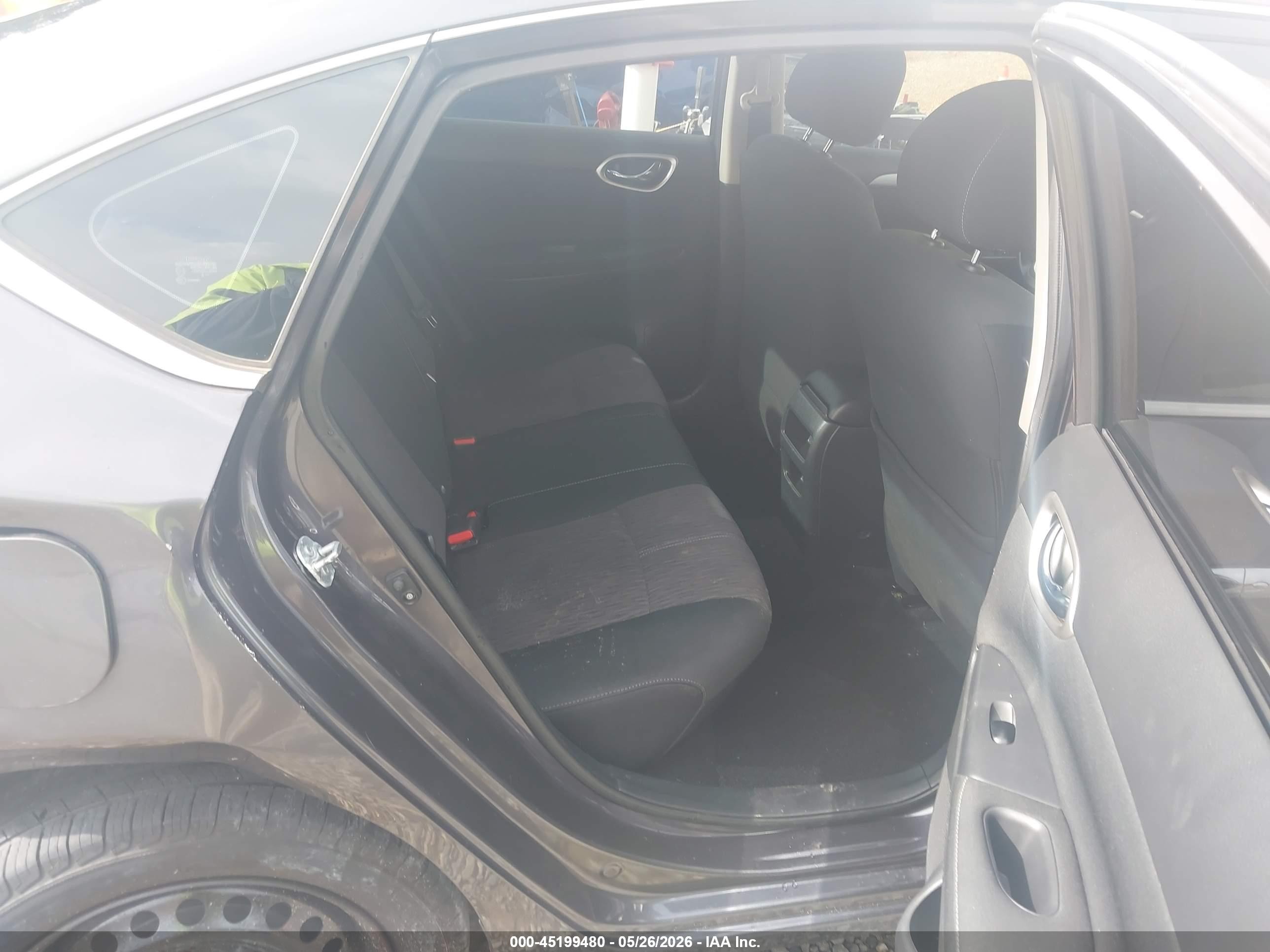 2015 Nissan Sentra Sv Gray vin: 3N1AB7AP0FL685702