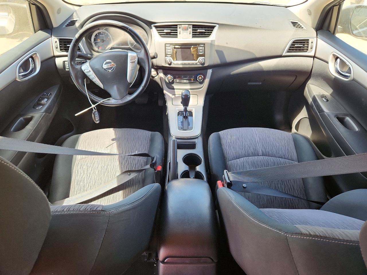 2015 Nissan Sentra Sv Gray vin: 3N1AB7AP0FL685893