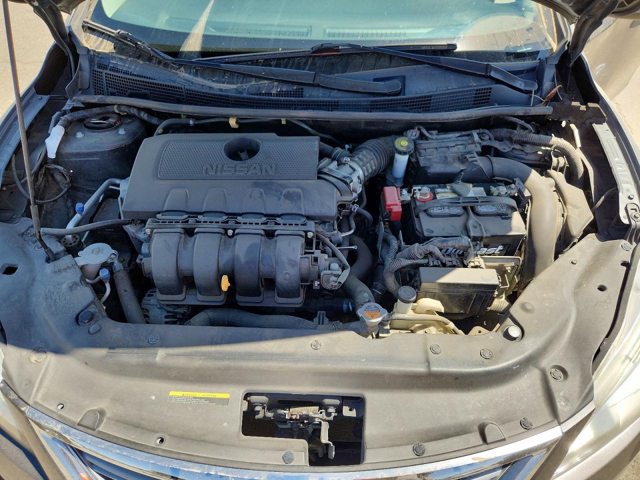 2015 Nissan Sentra Sv Gray vin: 3N1AB7AP0FL685893