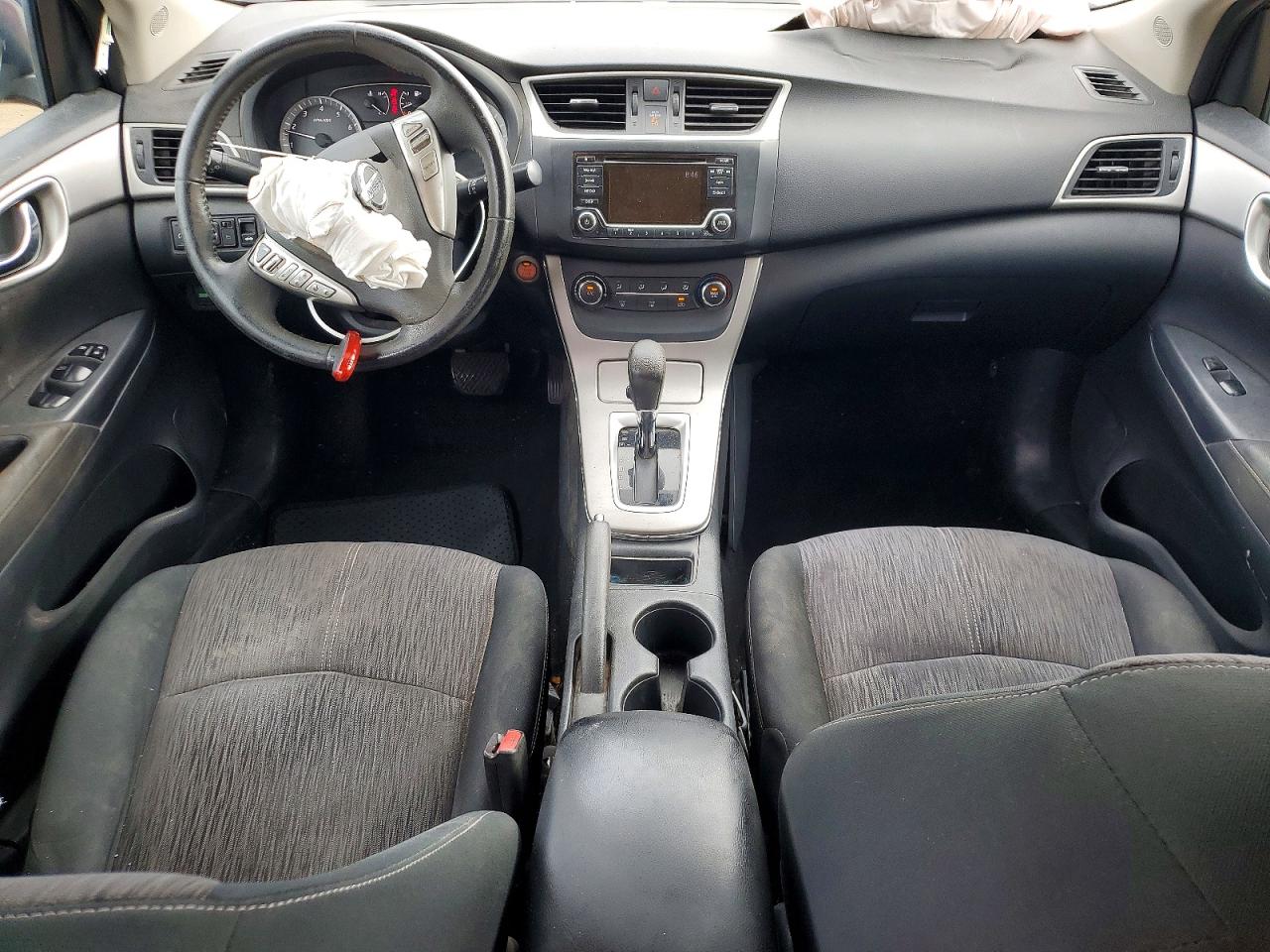 2015 Nissan Sentra Sv Red vin: 3N1AB7AP0FL686185