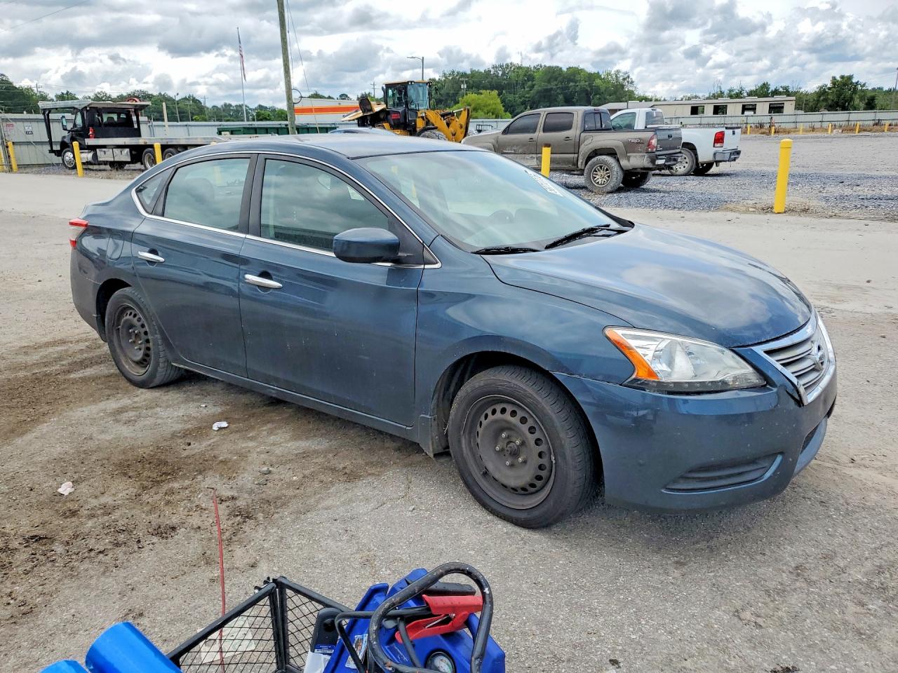 2015 Nissan Sentra Blue vin: 3N1AB7AP0FL689765
